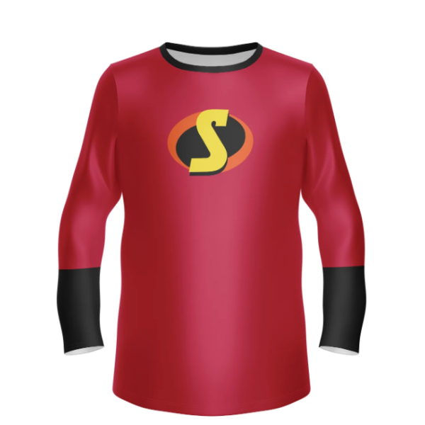 Superheroes Boys LS Shirt – Red