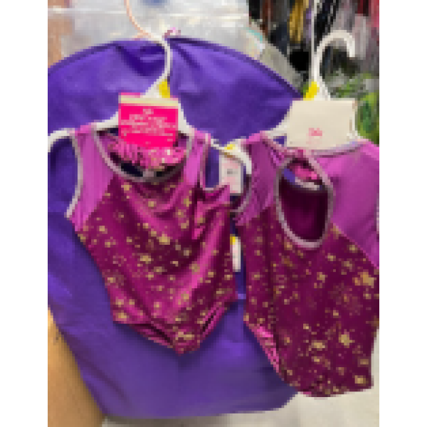 Justice Biketard (Purple with gold stars)