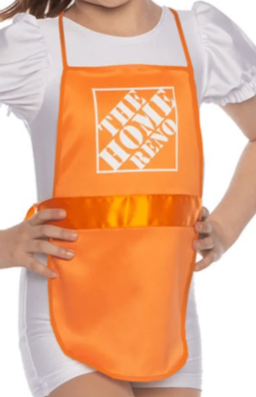 Home Reno Girls Apron Home Reno Girls Apron