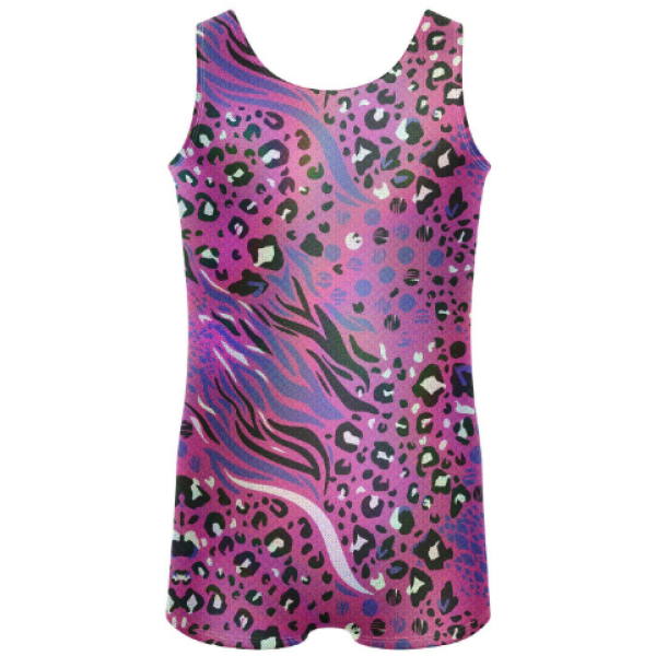 Jungle tank biketard – Fuschia