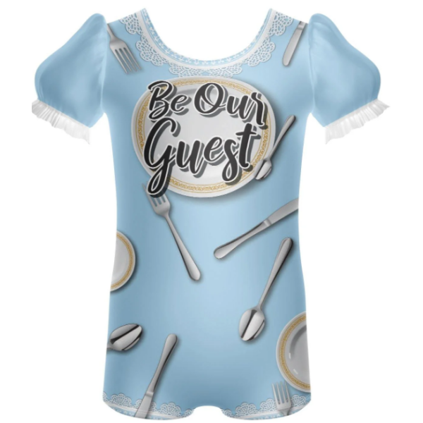 Be Our Guest Puff Sleeve Biketard – copen