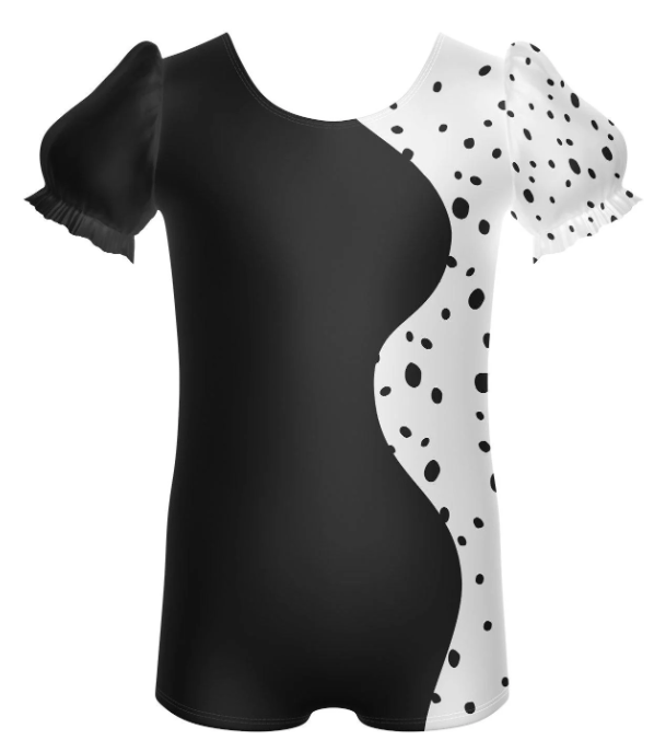 Evil Lady Puff Sleeve Biketard – black Evil Lady Puff Sleeve Biketard – black