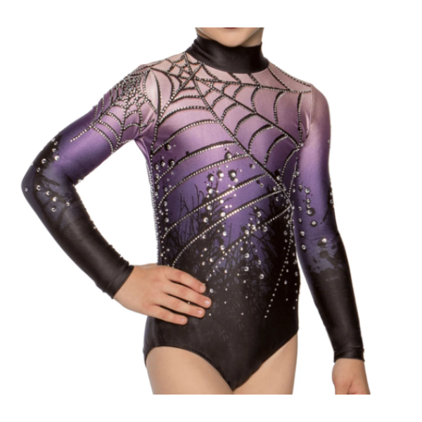 Sorceress LS Leotard – purple