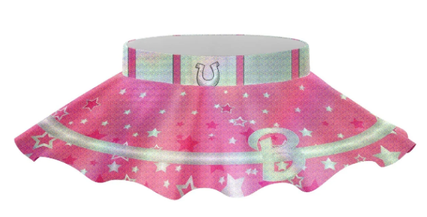 Cowgirl Baby Top Skirt Tall Band – fuscia Cowgirl Baby Top Skirt Tall Band – fuscia