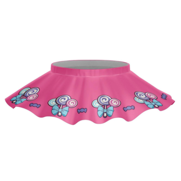 Lollipop Lollipop Top Skirt – fuscia