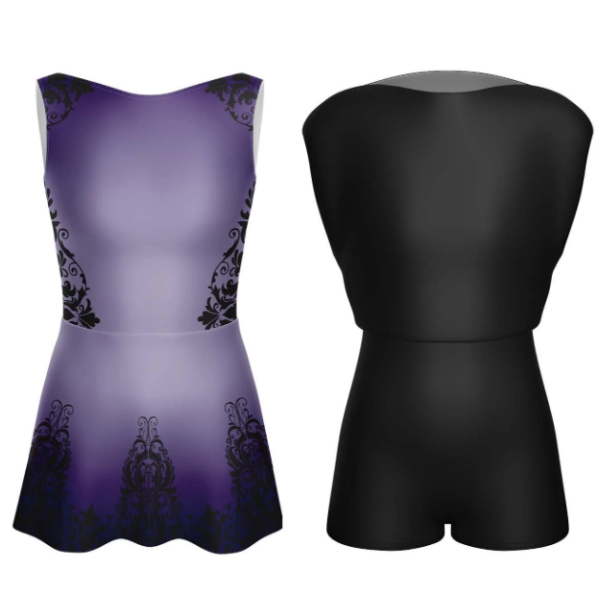 Secret Convertible Tank dress – purple
