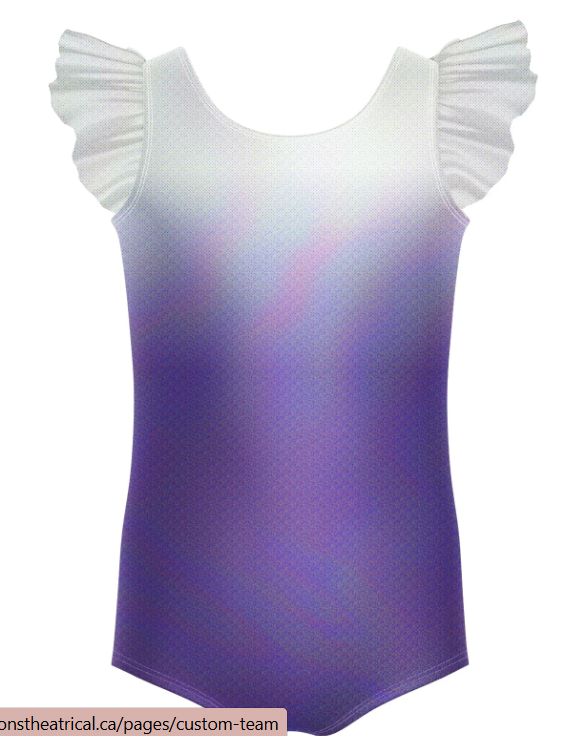 Ombre Magic Tank Gather Sleeve Leotard – purpletutu Ombre Magic Tank Gather Sleeve Leotard – purpletutu