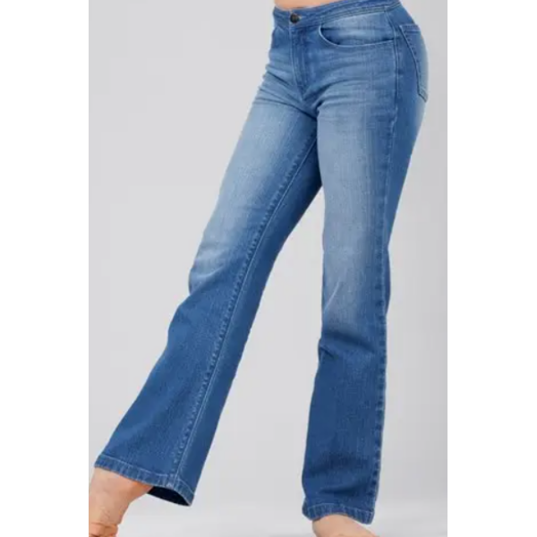 Weissman – Blue denim flare jeans