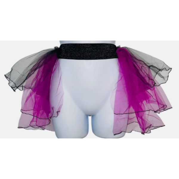 A Wish Come True V2224A Dance Costume Size S Supersonic Tutu Belt **MAGENTA**